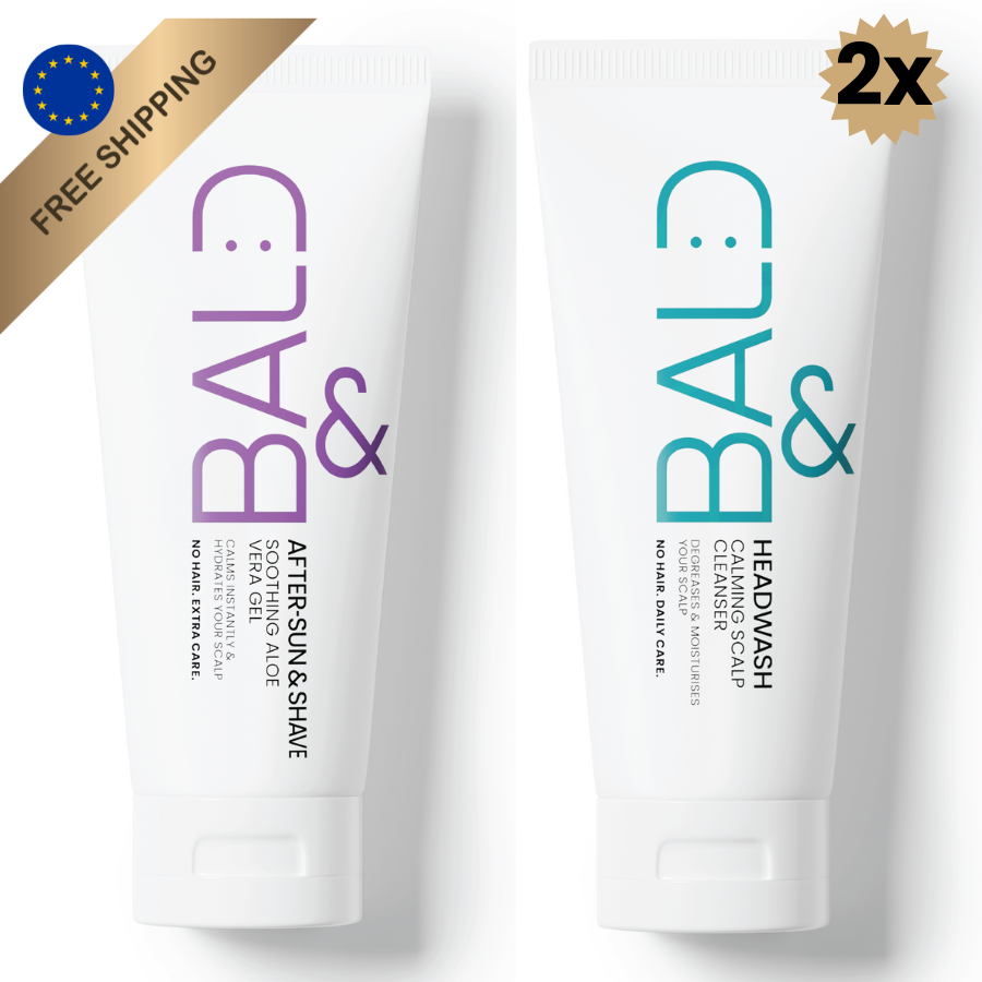 Bald& Shaving Ritual Combo: Bald Head Shampoo + Bald Head After-Sun & Shave