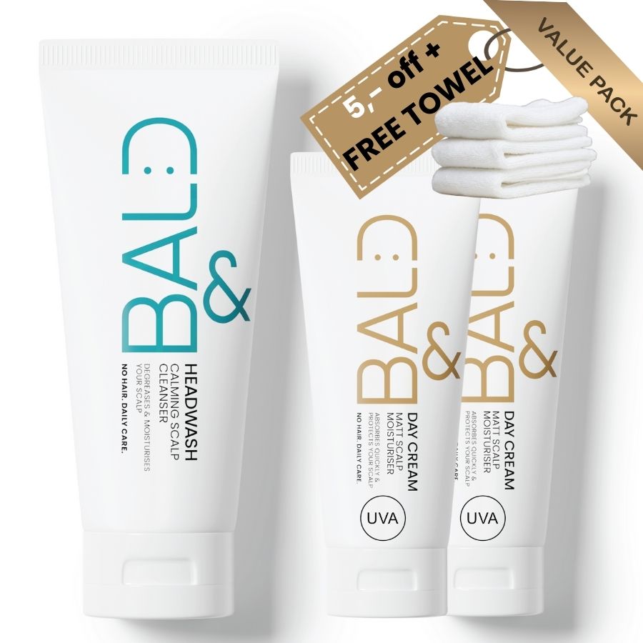 Bald Head Value Pack 3x